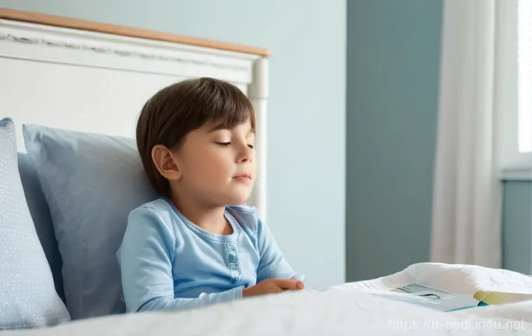 아이들의 체온 측정 방법과 적정 온도 - **Prompt for Baby with Rectal Thermometer:**
    "A heartwarming and tender scene of a parent (mothe...