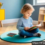 소아 심리상담 클리닉과 진료 차이 - A warm and inviting pediatric psychologist’s office in a modern French urban setting, featuring a co...